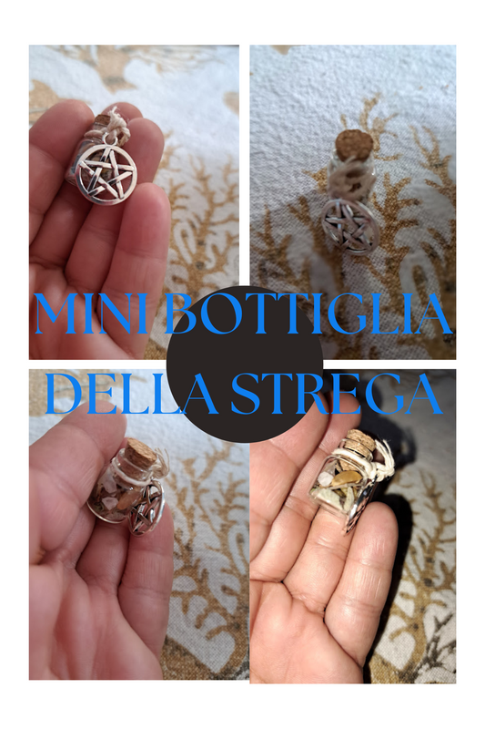 Mini bottiglia della strega. Attivazione magica gratis.