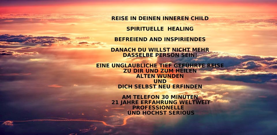 Reise in deinen inneren Kind am tel 30 min.